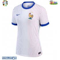 Frankrike Bortedrakt Dame EM 2024 Kortermet